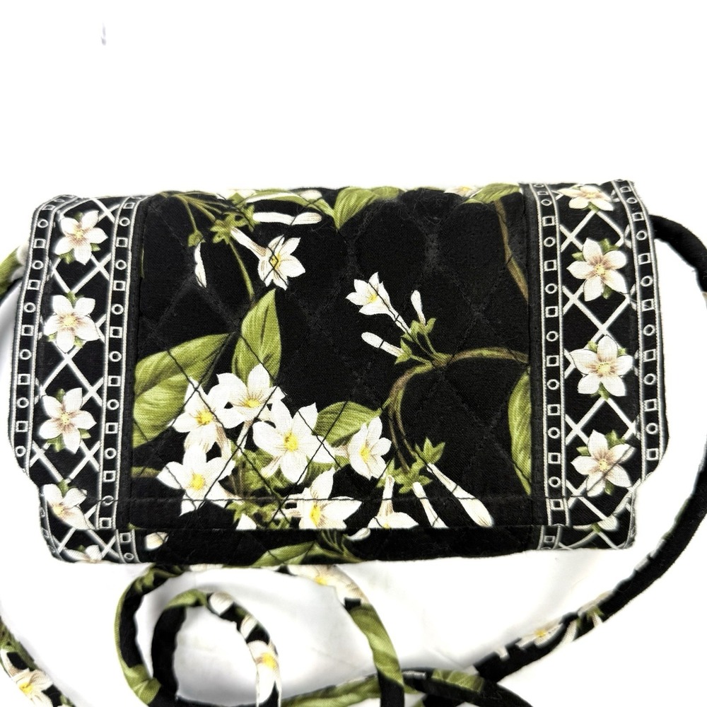 Vera Bradley Jasmine Crossbody Wallet Quilted Cottage Core Handbag Purse New - Picture 2 of 12